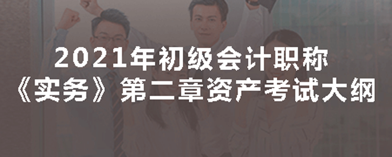 2021年初级会计职称《实务》第二章资产考试大纲